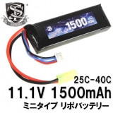 ��Ź������5��OFF�����ݥ��S&T Lipo 11.1v 1500mAh �ߥ˥����ץХåƥ꡼(STLBY23)