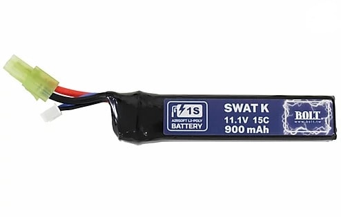 BOLT LIPOバッテリー 11.1V 900mah 15C BTY-04 スティックタイプ（MP5K