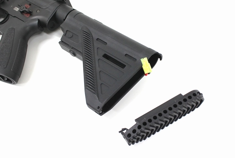 DOUBLE BELL HK416A5 リアル刻印 メタル電動ガン BK/TAN | 海外