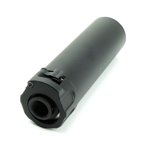 SOCOM 556-MINI2 トレーサー内蔵 QD サプレッサー & ハイダー (14mm逆