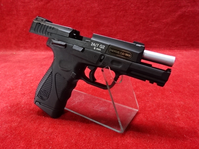 エアガン　ガスガン CYBERGUN TAURUS PT24/7 G2 CO2ガスガン スムース加工カスタム