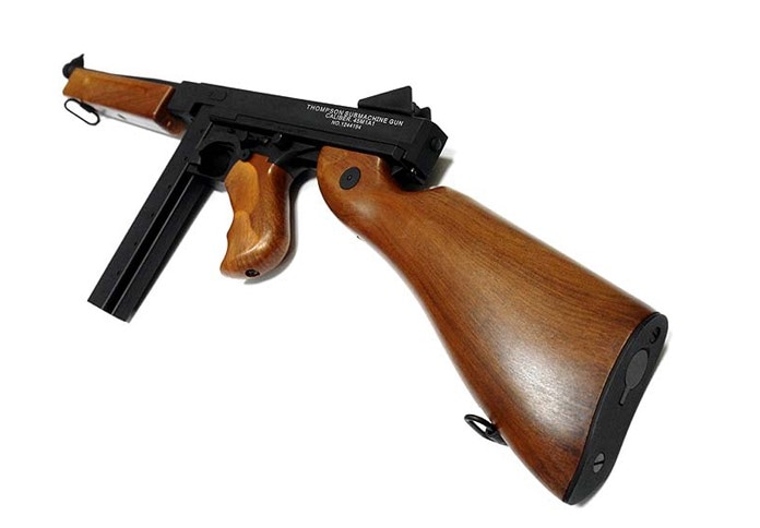 店内全品5％OFFクーポン】CYMA トンプソン M1A1 電動ガン (CM033