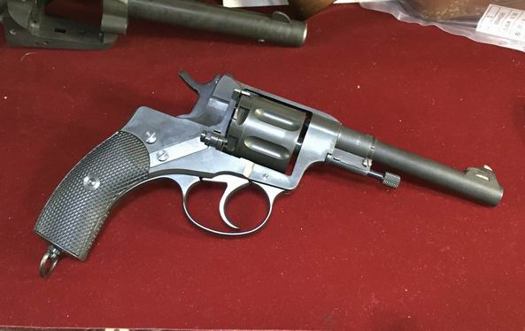 HWS　ナガンM1895 高比重樹脂製モデルガン ハートフォード ナガン M1895 リボルバー（発火式 モデルガン