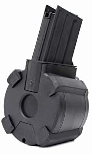 BATTLE AXE 次世代M4電動ガン用 1500連 電動ドラムマガジン PMAG