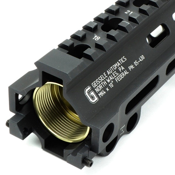 GEISSELEタイプ SMR MK4 FEDERAL 10インチ M-LOK Geissele Automatics 10