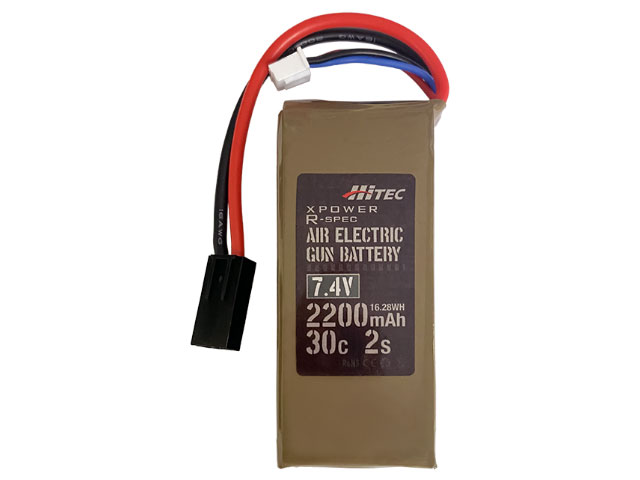 HiTEC ハイテック XPOWER R-SPEC ミニSタイプLIPOバッテリー 7.4