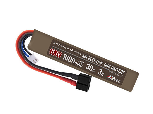 10％OFFクーポン＆送料無料】HItec LIPOバッテリー 11.1V1000mah 30C T