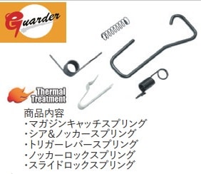 東京マルイ GLOCK 19 強化スプリングセット付属 ガーダー 強化スプリング セット 東京マルイ ガスブロ グロック
