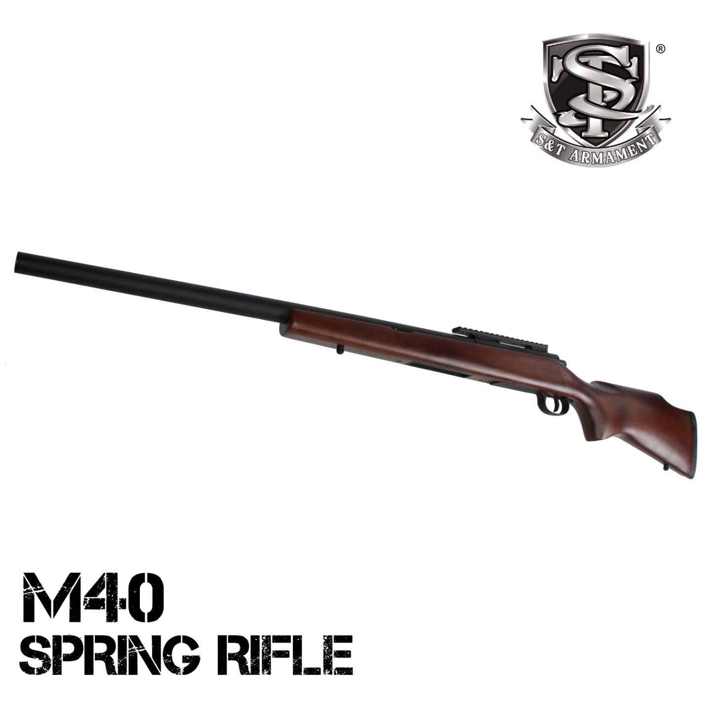 店内全品5％OFFクーポン】S&T エアーボルトアクション M40 リアル