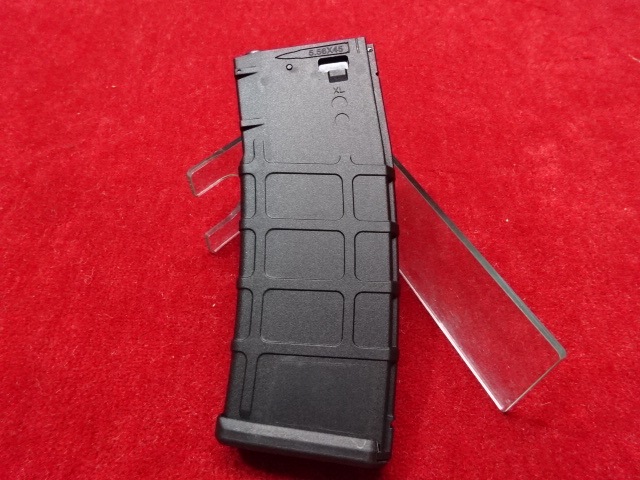 DMT スタンダードM4用 P-MAGプレーンタイプ 300連マガジン BK