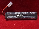 ��10��OFF�����ݥ������̵����ATLAS �˥å������ �顼���Хåƥ꡼ 9.6v3300mAh