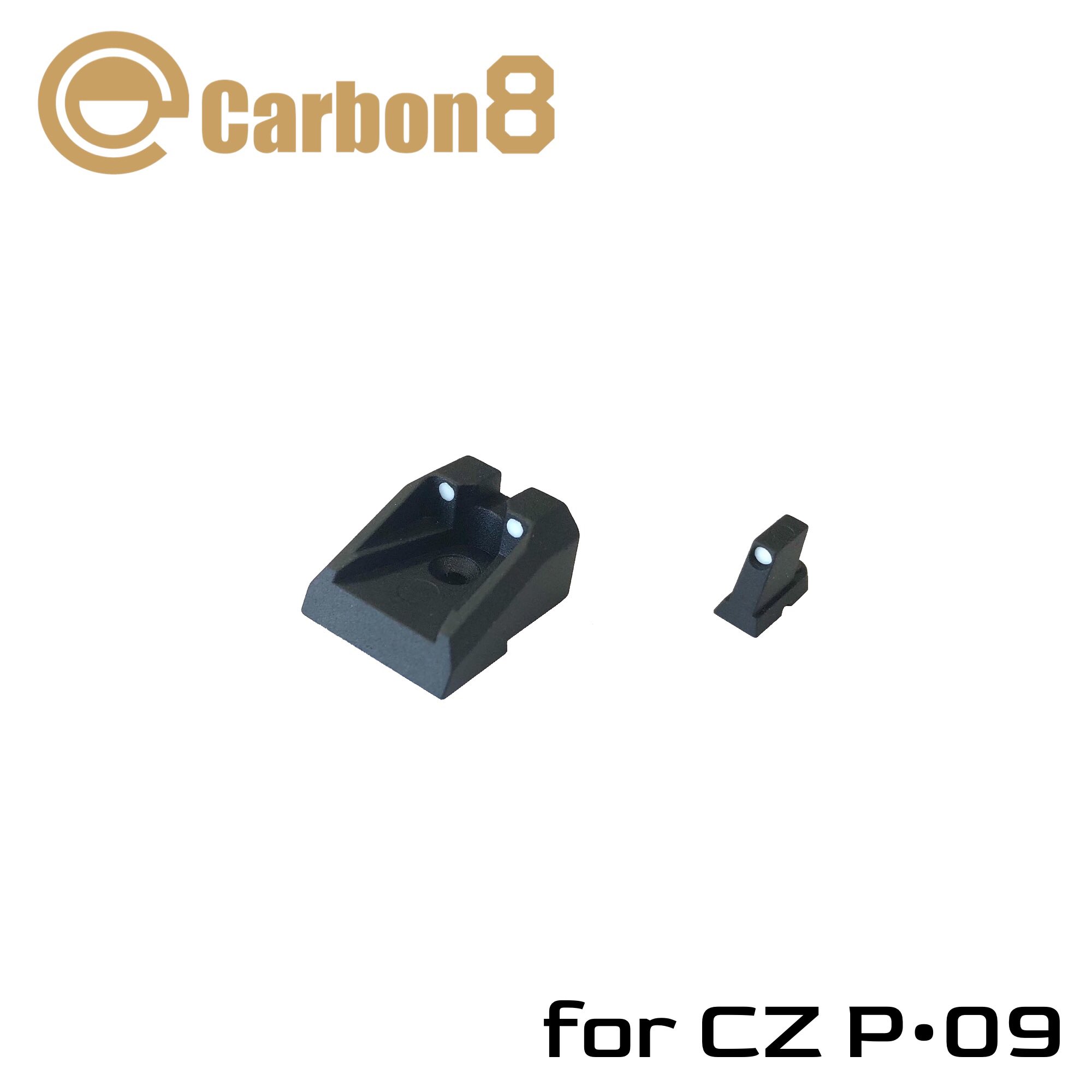 店内全品5％OFFクーポン】Carbon8 CZ P09専用 ハイサイトセット