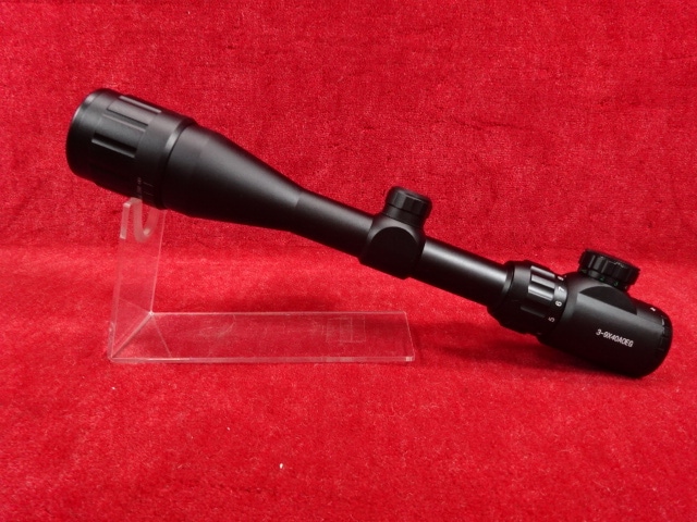 エアガン　スコープ 3-9×40 フロントフォーカス ライフルスコープ SKT (461） | スコープ
