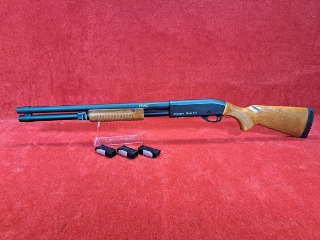 レミントンM870ライアットショットガン マルゼン] レミントン M870 ライアットショットガン ブラック