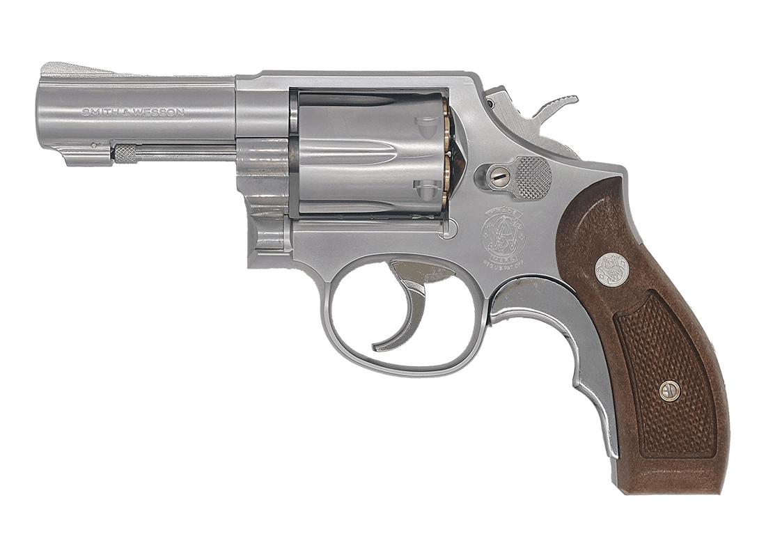 タナカ S&W M36ニッケルフィニッシュ モデルガン 味わい深
