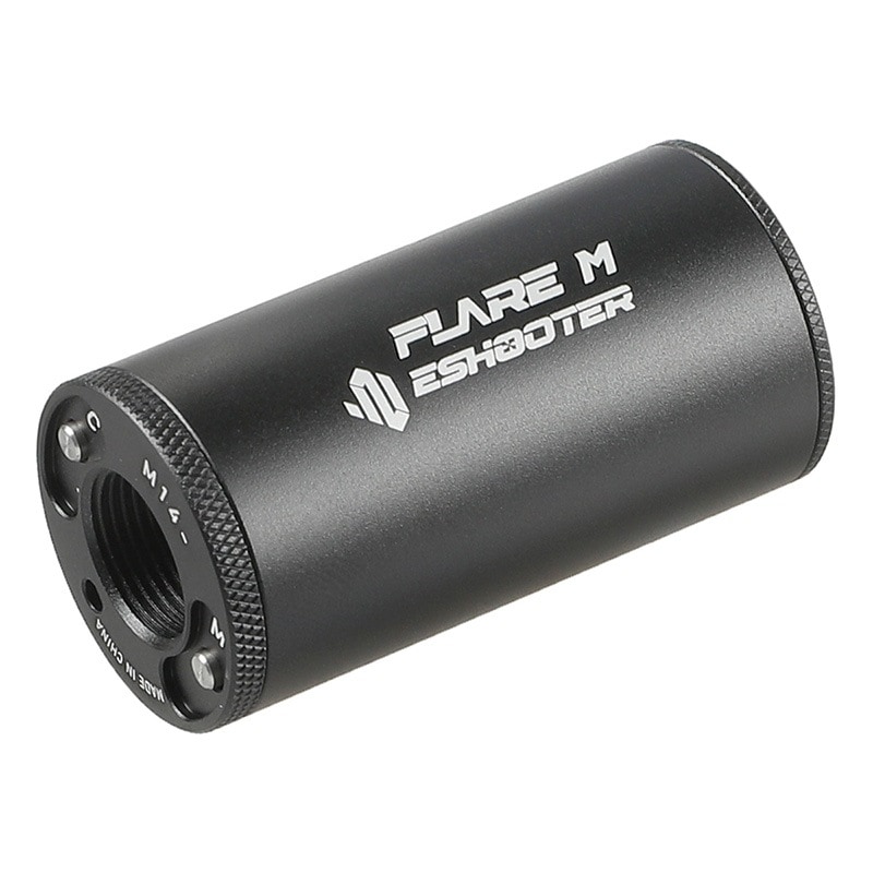 カーボンハンドガード pdiインナーバレル Flare M レインボートレーサー Eshooter FLARE M レインボートレーサー マズルフラッシュ機能 11mm