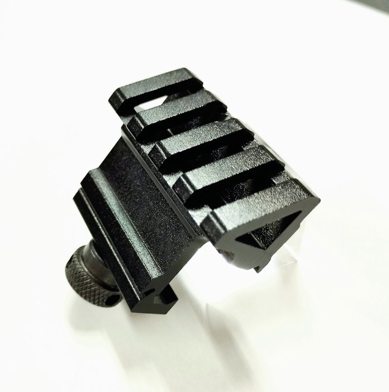 THOR AIRSOFT製 4スロット45°オフセットサイドレール | マウントベース