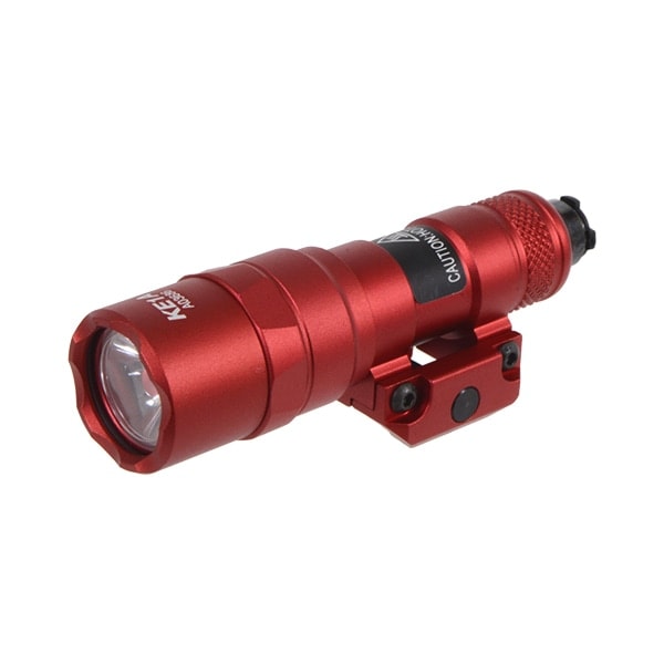 SF M300タイプ LEDフラッシュライト リモートスイッチ付属 RED