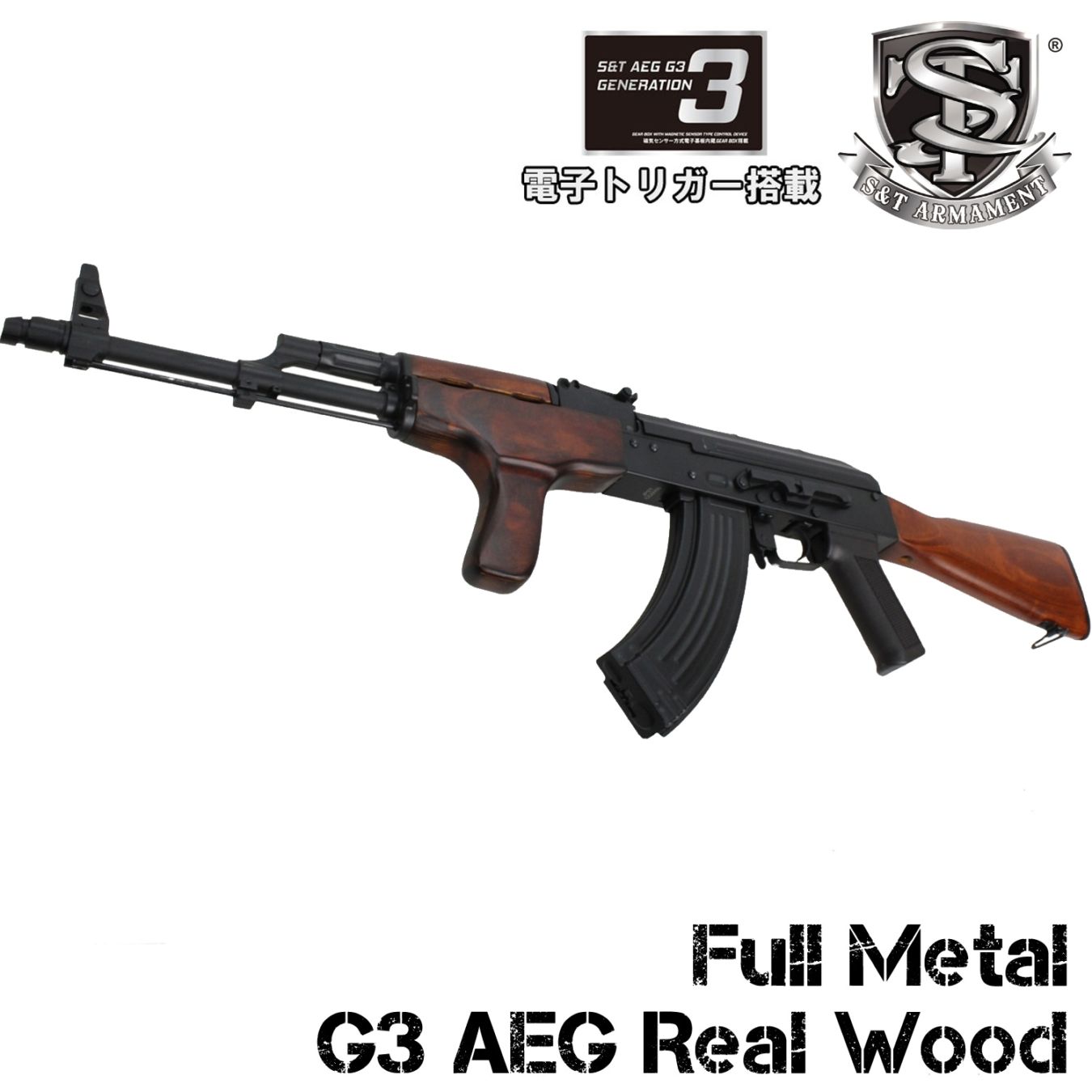 店内全品5％OFFクーポン】S＆T PM md.63 AIM フルメタル G3電動ガン