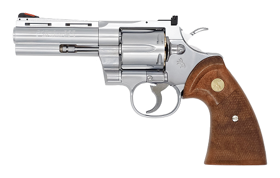 Ź5OFFݥۥʥ ǥ륬 Colt Python .357Magnum 4inch  R-model Stainless Finish 