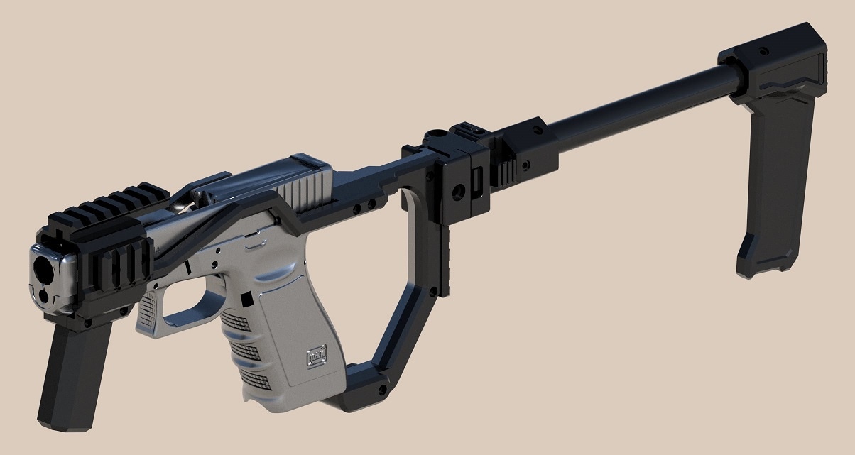 ミリデコ グロックカービンキット Ver.2 G17/G18/G22対応 | ハンドガン