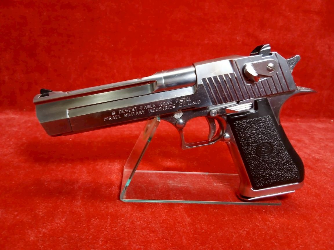 東京マルイ デザートイーグル ガスブロ クロームステンレス 中古 上物中古品】東京マルイ・デザートイーグル.50AE クローム