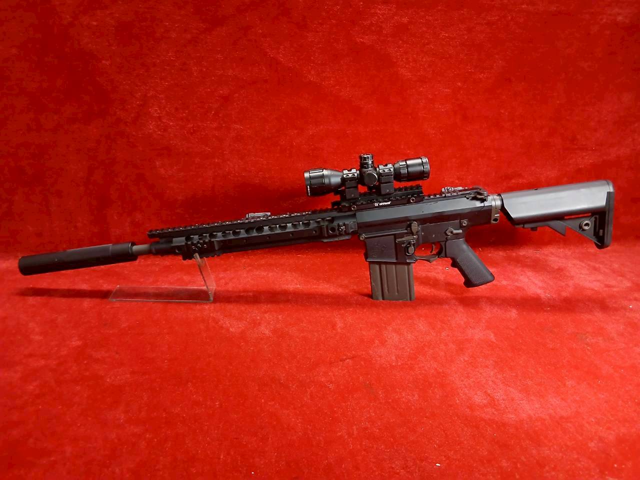 中古品】ARES 電動 セミオートライフル M110K SR25 ブラック