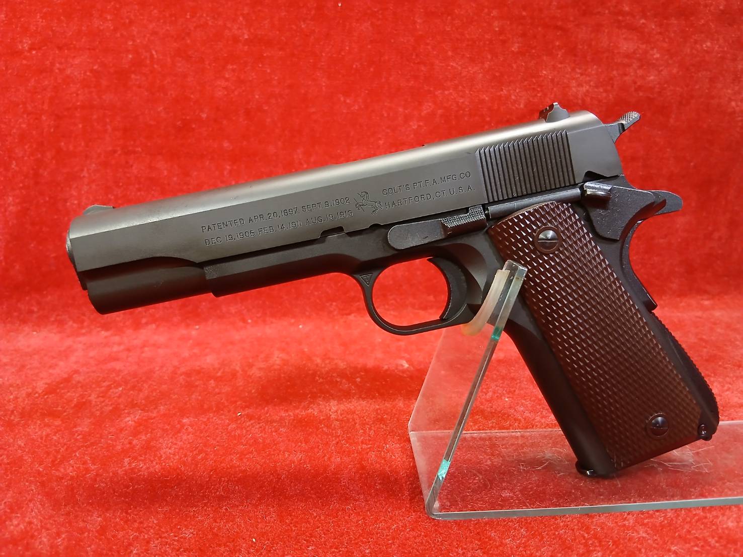 MULE タニオコバ 発火型モデルガン GM7.5 M1911A1 ミリタリー BK
