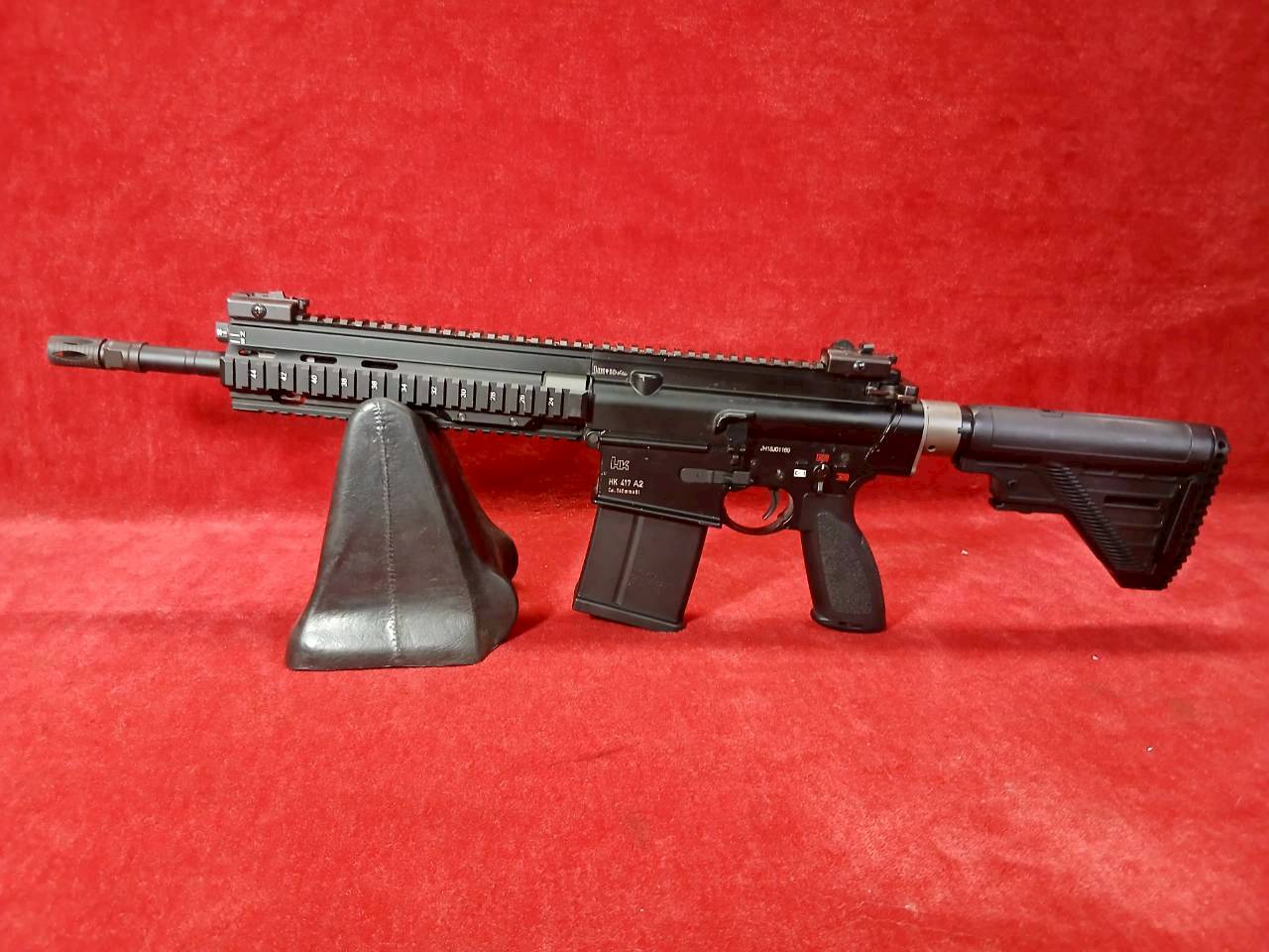 店内全品5％OFFクーポン】【上物中古品】KSC ガスブローバック HK417A2