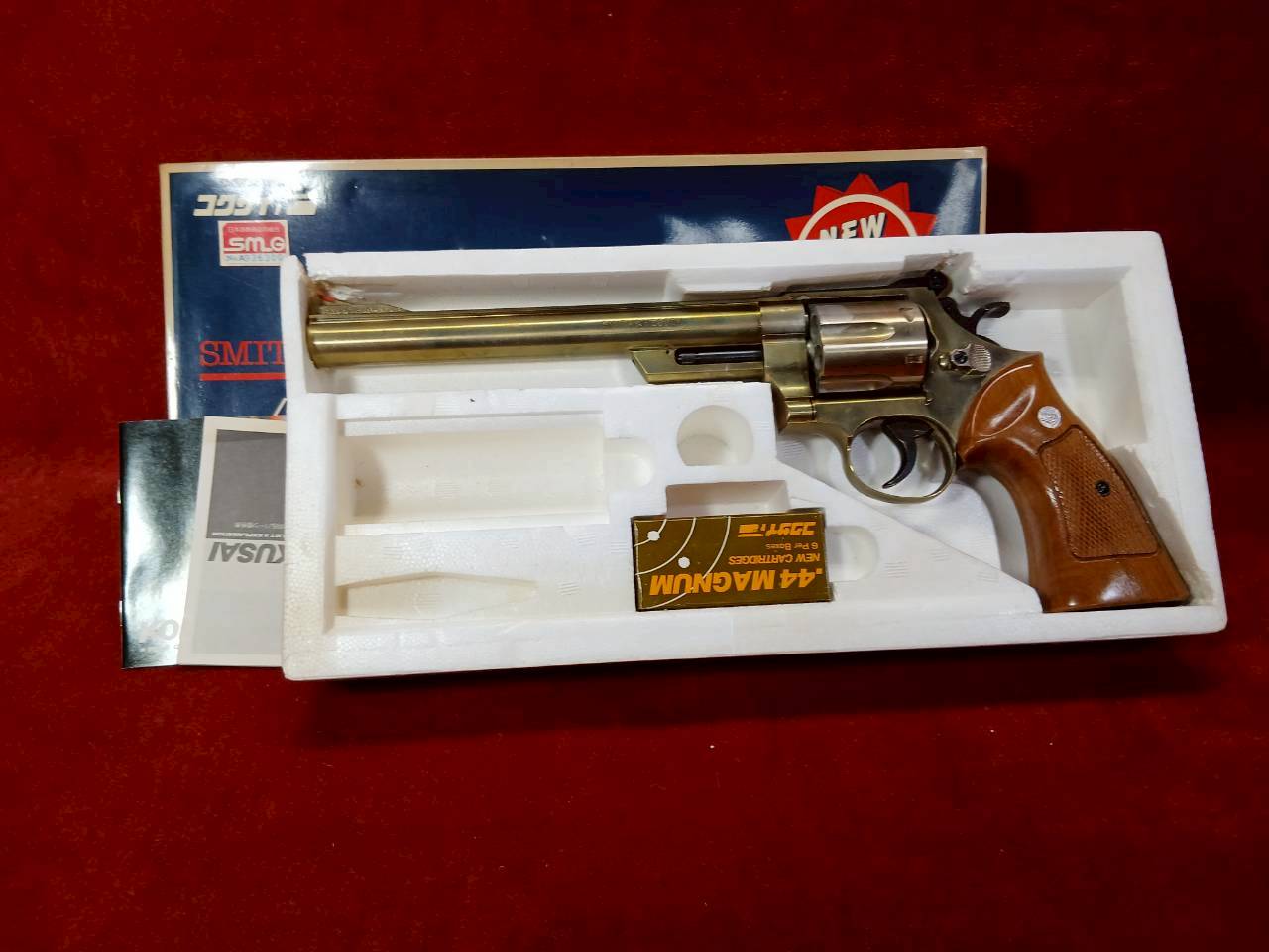 中古品】コクサイ 金属モデルガン M29 .44MAGNUM 8 3/8インチ SMG刻印