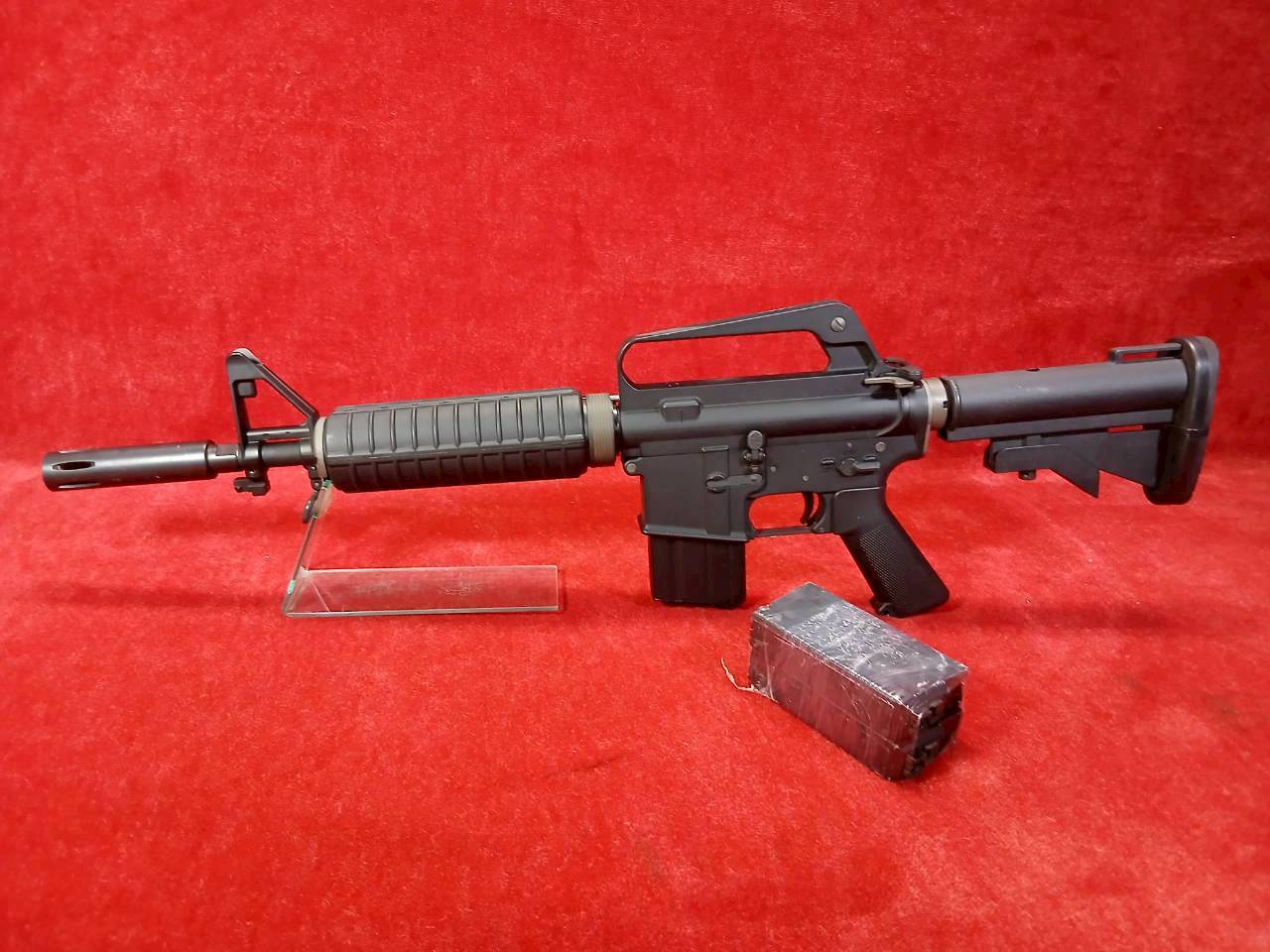 上物中古品】WE-TECH XM177 ガスブローバックガン ブラック スペア