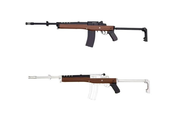 店内全品5％OFFクーポン】DOUBLE BELL Mini-14 GB ETU搭載 電動ガン