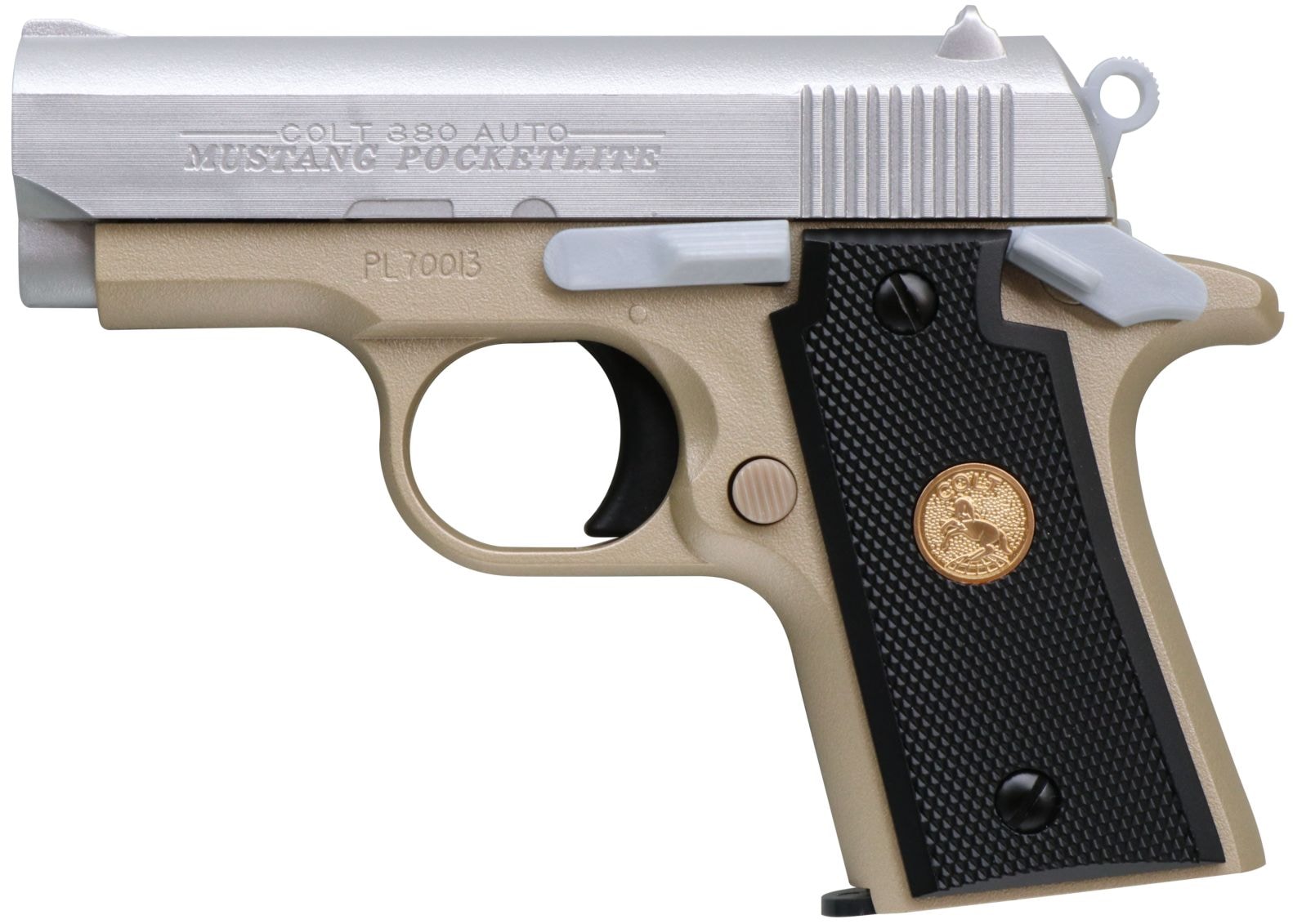 クラウン 10歳以上用エアーコッキング コルト ムスタング シルバー