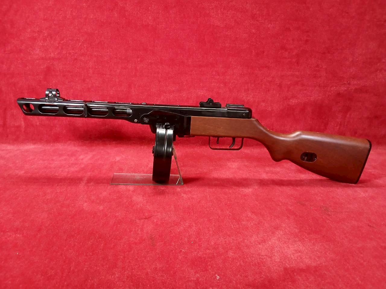 上物美品中古品】S&T フルメタル電動ガン PPsh-41 フェイクウッド