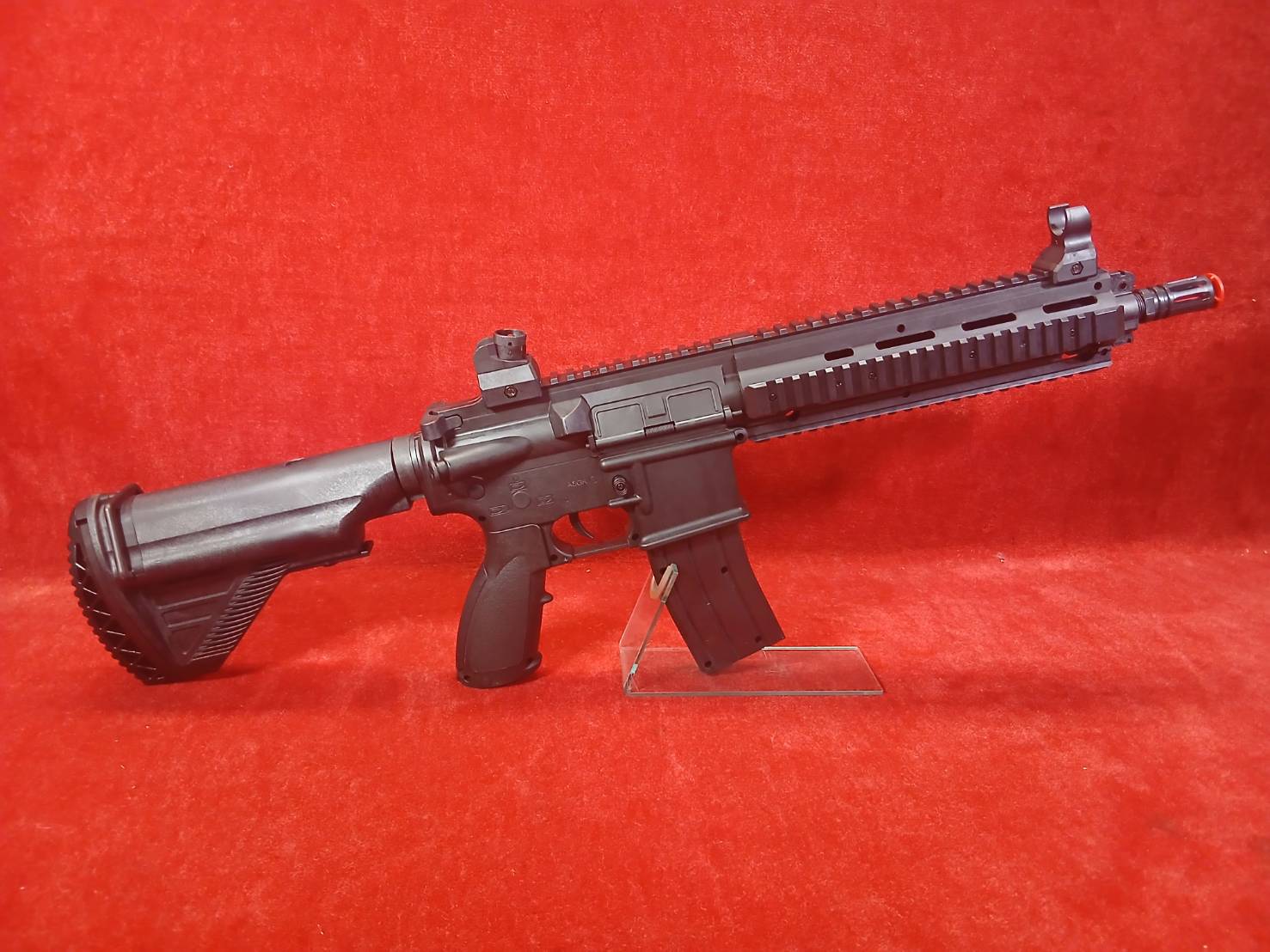 クラウン 10歳以上用エアーコッキングライフル HK416D | エアー