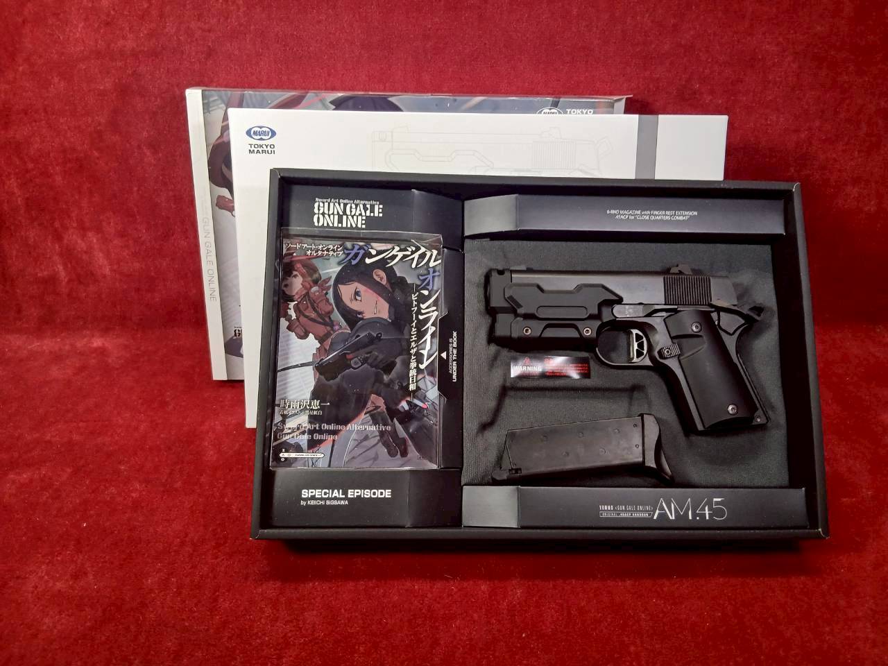 東京マルイ ガンゲイルオンライン AM.45 未開封品 新品同様中古品】東京マルイ AM.45 ブラックヴォーパルバニー