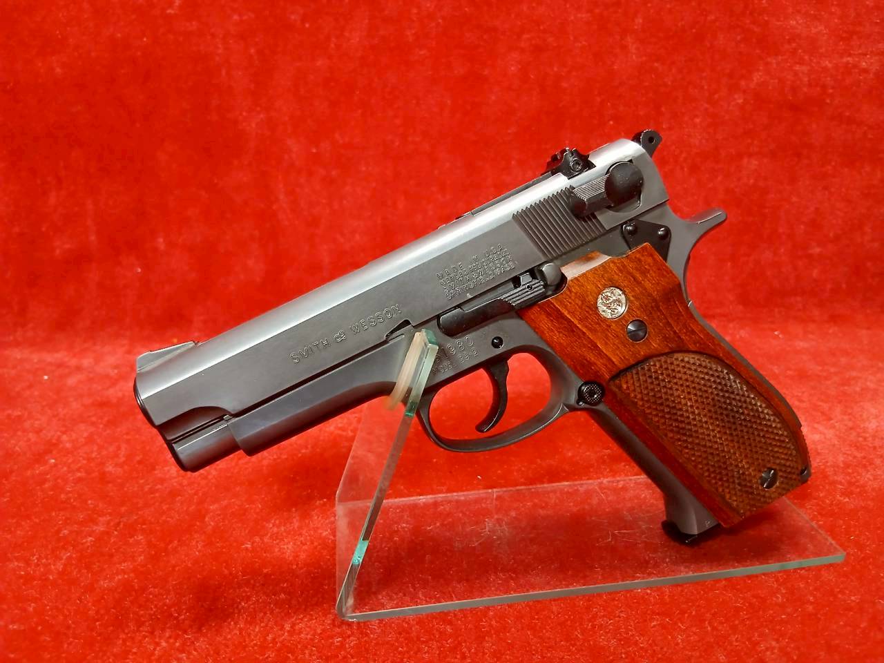 マルシン 発火型モデルガン S&W M39 エクセレントHW 木製グリップ