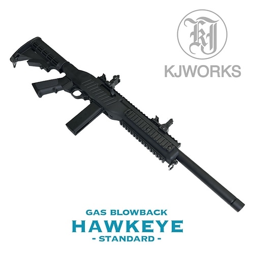10％OFFクーポン＆送料無料】KJW HAWKEYE ホークアイ セミオート ガス