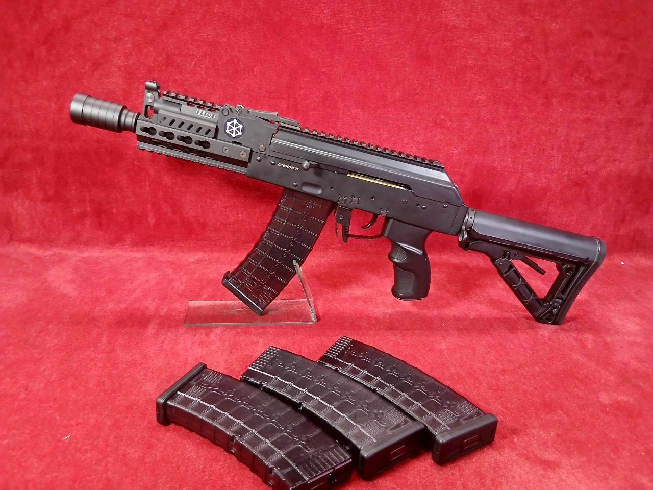 電動ガン G&GRＫ74 上物中古品】G&G 電子トリガー搭載 18歳以上用電動ガン RK74E RK74-E
