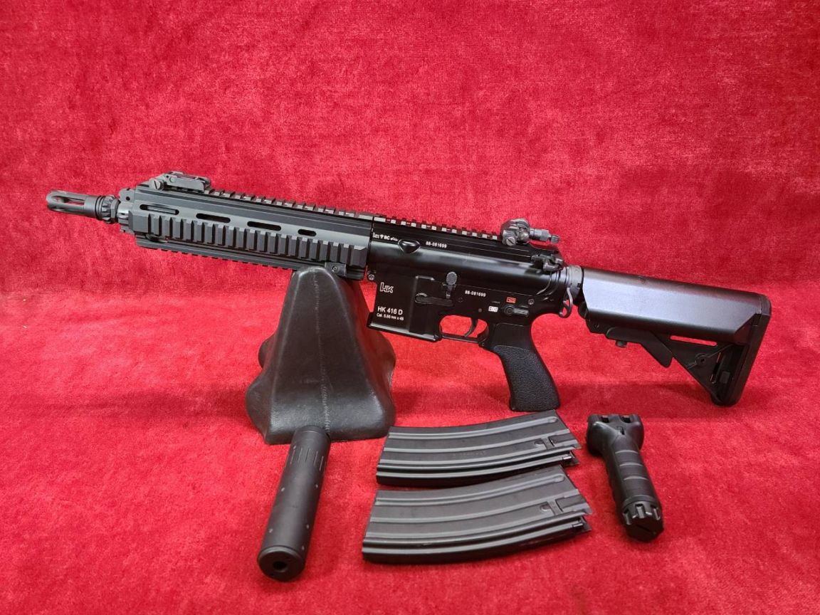 上物美品中古品】東京マルイ・次世代電動ガン DEVGRUカスタム HK416D