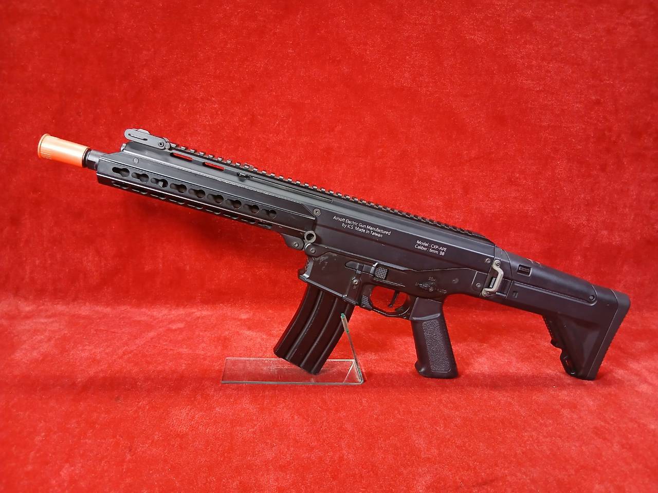 店内全品5％OFFクーポン】【中古品】ICS CXP-APE 電動ガン ブラック