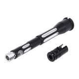 IRON AIRSOFT �����CNC BAD ������ 7.5����� ���������Х�륻�å� �ޥ륤 M4 MWS GBB�� �֥�å� IR-1606-H-MWSSET