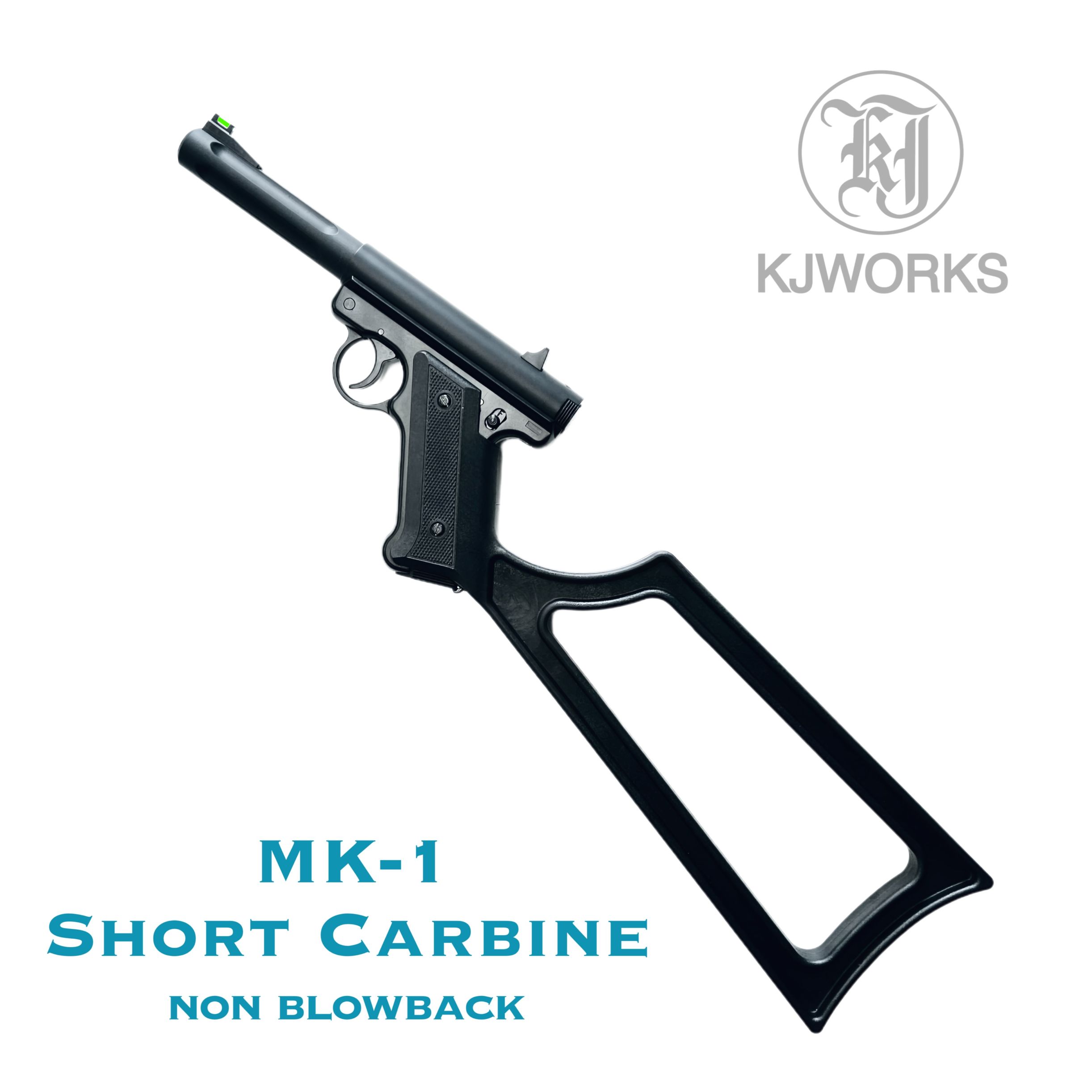 KJ WORKSスタームルガー カービン MK 1 固定ガスガン 新品 予約品】【10月末入荷予定】KJW 固定スライドガスガン ルガー MK-1