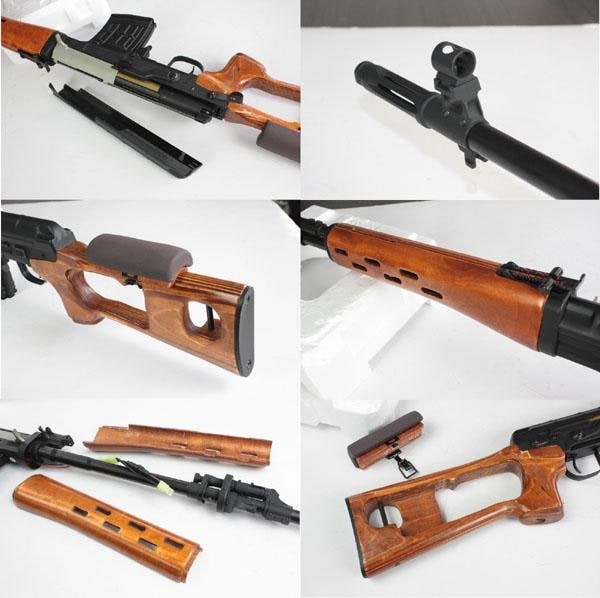 店内全品5％OFFクーポン】S&T フルメタル電動ガン・ドラグノフ SVD
