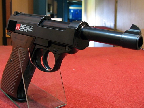 TOKYO MARUI エアーコッキングガン ワルサー P38 HOPUP 10才以上