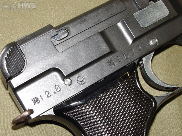 HWS・九四式自動拳銃・初期型ダミーカートリッジモデルガン（K01