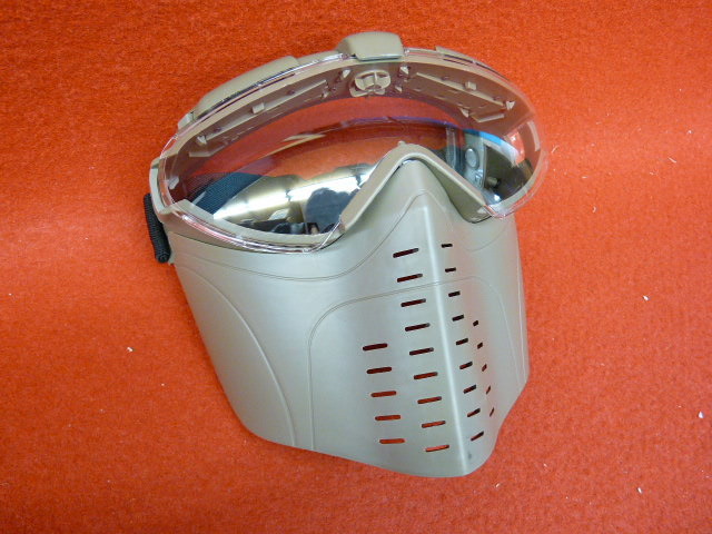 モケイパドック】 ターボファン・ソフトフルフェースゴーグル サバゲー