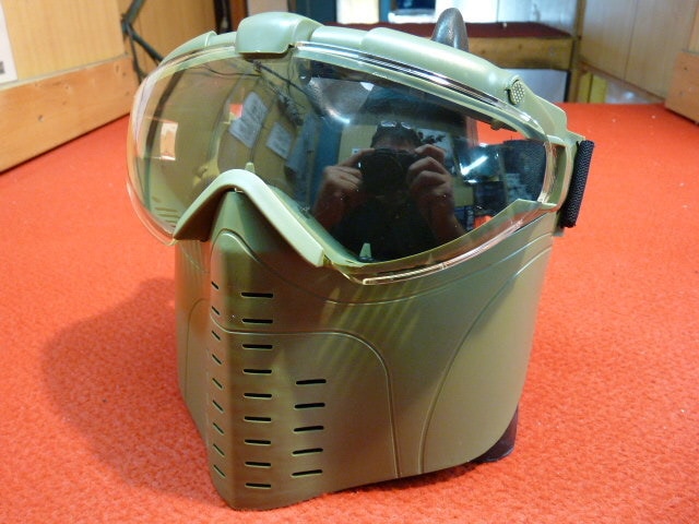 モケイパドック】 ターボファン・ソフトフルフェースゴーグル サバゲー