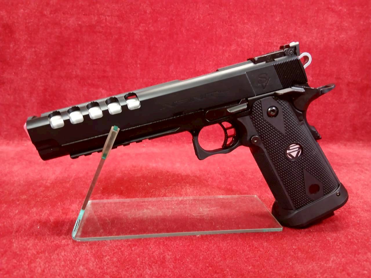 ウエスタンアームズ　ガスブローバック　インフィニティ　ガンケース　スペアマグ付き 上物美品中古品】WA ウエスタンアームズ ガスブローバックガン SV