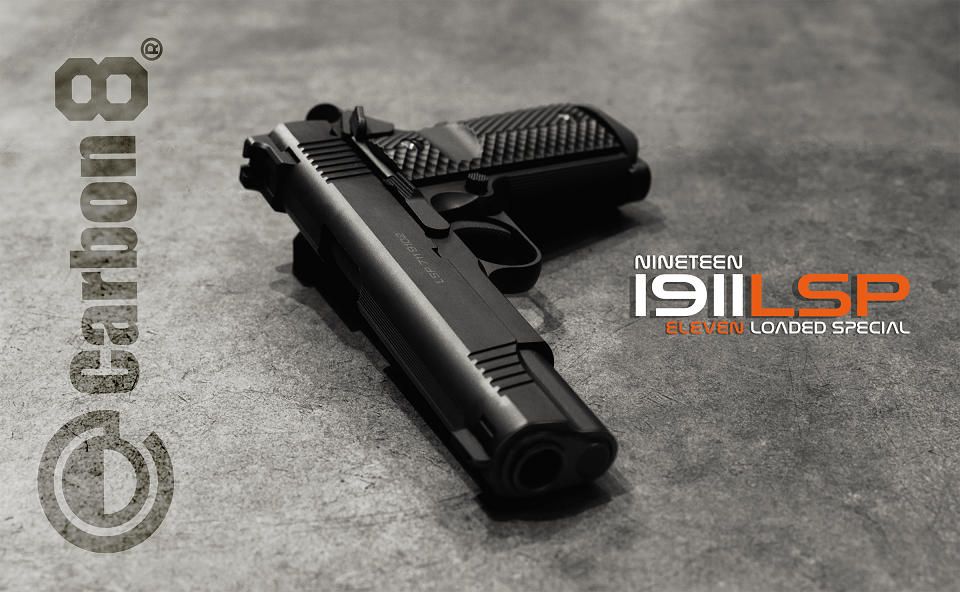 予約品】【1月上旬入荷予定】Carbon8 CO2ガスブローバックガン 1911LSP